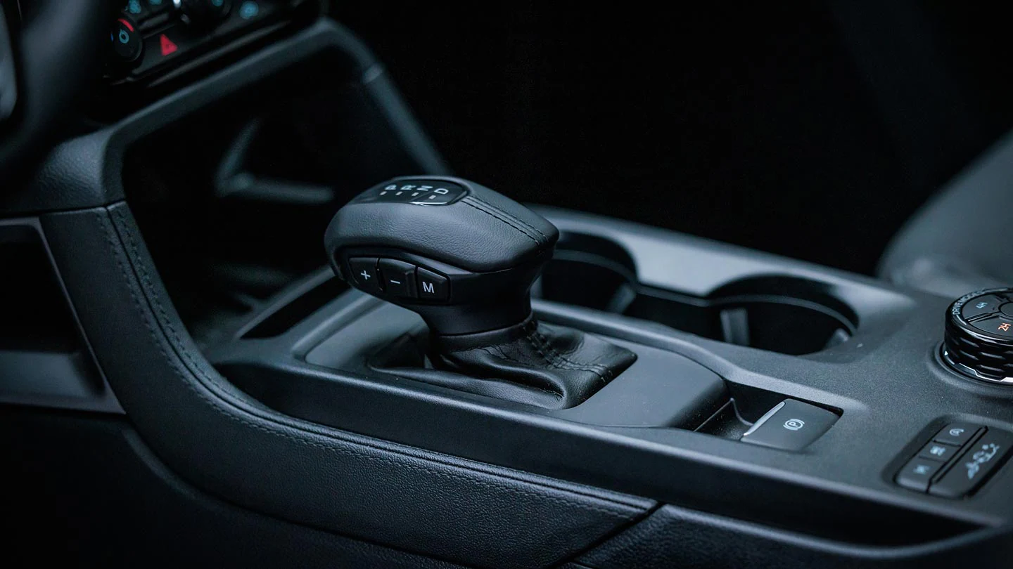 Transmisión e-shifter de la Ford Everest